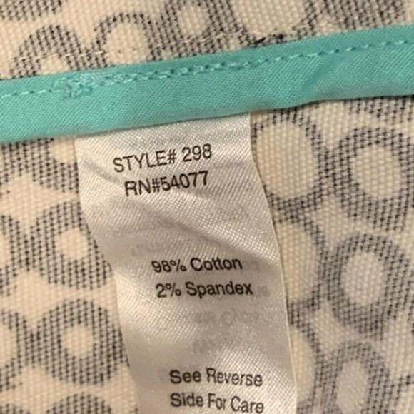 CAbi Du Jour #298 Jacket Cropped Blazer Sz 4 Black White 3/4 Sleeve Cotton 266D - Picture 9 of 10